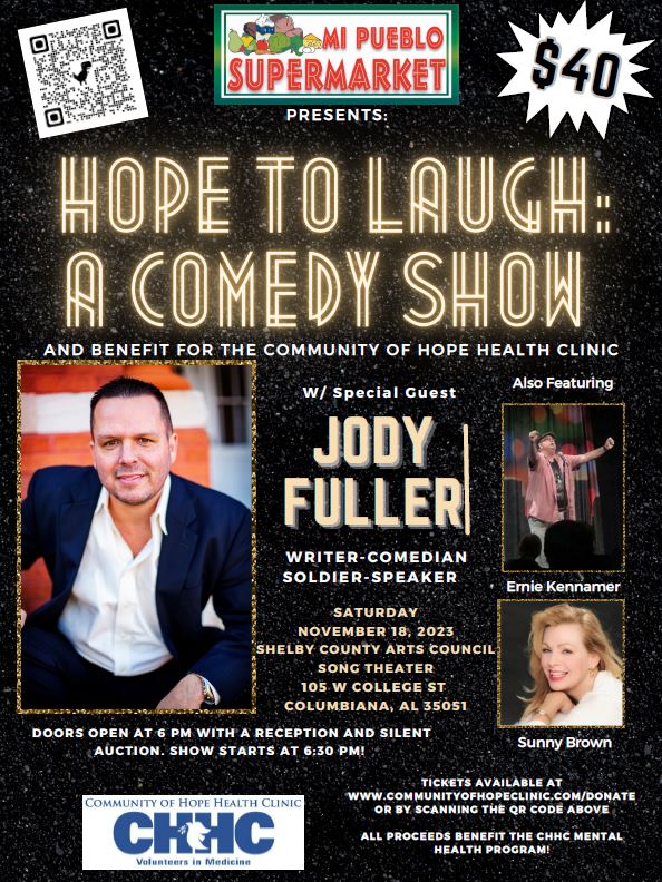 Mi Pueblo Supermarket Presents "Hope to Laugh: A Comedy Show and Benefit for the Community of Hope Health Clinic"